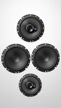 Kit 4 Alto Falantes Triaxial 6 Polegadas 200W Kit 4 Alto Falantes Triaxial 6 Polegadas 200W