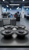Kit 4 Alto Falantes Triaxial 6 Polegadas 200W RMS