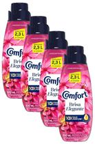 kit 4 Amaciante Concentrado Comfort Brisa Elegante 500ml kit 4 Amaciante Concentrado Comfort Brisa Elegante 500ml