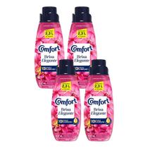 Kit 4 Amaciantes Comfort Concentrado Anti-Aging Fiber Protect Expert Care 500ml