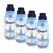 Kit 4 Amaciantes Comfort Concentrado Puro Cuidado 500ml Kit 4 Amaciantes Comfort Concentrado Puro Cuidado 500ml