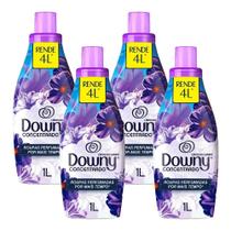 Kit 4 Amaciantes Concentrado Downy Lírios do Campo 1L cada