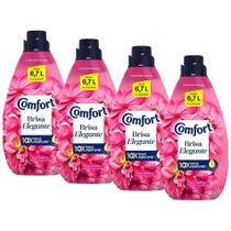 Kit 4 Amaciantes Concentrados Comfort Brisa Elegante 1,5L Kit 4 Amaciantes Concentrados Comfort Brisa Elegante 1,5L