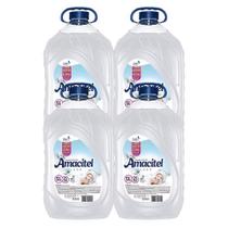 Kit 4 Amacitel Amaciante Luxo Momento de Cuidado 5L