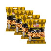 Kit 4 Amendoim Elma Chips Japonês 145g