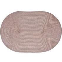 Kit 4 Americano Requinte Liso Para Mesa Oval 30x45cm Taupe Kit 4 Americano Requinte Liso Para Mesa Oval 30x45cm Taupe