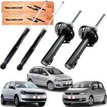 Kit 4 Amortecedor Dianteiro Traseiro Vw Fox Polo Spacefox...