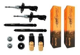 Kit 4 Amortecedor Honda Fit/City 2010/2014 Cofap + Kit Batente Axios GP35936M/GB29945M/0442626