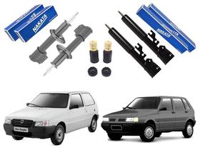 Kit 4 Amortecedor Original Nakata Uno Mille 1990 91 92 93 94 95 96 97 98 99 00 01 02 03 04 05 06 07 08 09 10 11 12 2013