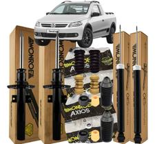 Kit 4 Amortecedor Saveiro G6 2013 2014 2015 Monroe + Axios Kit 4 Amortecedor Saveiro G6 2013 2014 2015 Monroe + Axios