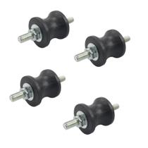 Kit 4 amortecedores coxim anti-ruido condensadora split 5/16