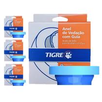 Kit 4 Anel De Vedação Para Vaso Sanitário Com Guia Tigre Kit 4 Anel De Vedação Para Vaso Sanitário Com Guia Tigre