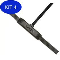 Kit 4 Antena Interna Eletronica Radio Am Fm Para Carro Universal