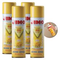 Kit 4 Anti Ácaros Pulgas E Carrapatos 300ml Sem Cheiro Jimo Kit 4 Anti Ácaros Pulgas E Carrapatos 300ml Sem Cheiro Jimo