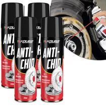 Kit 4 Anti-Chio Spray Koube Anti-Ruído De Pastilhas De Freio Vibração 250ml