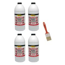 Kit 4 Anti Corrosivo Rust 900ml Allchem + Pincel 2 Pol