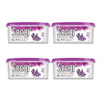 Kit 4 Antimofo Antiumidade Secar Original 80g Absorve Umidade Mau Cheiro Fungos Bactérias Gaveta Armário Closet Bibliotecas Videotecas Discotecas Kit 4 Antimofo Antiumidade Secar Original 80g Absorve Umidade Mau Cheiro Fungos Bactérias Gaveta Armário Closet Bibliotecas Videotecas Discotecas