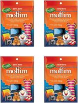 Kit 4 Antimofo Desumidificador Moffim 110g Antiumidade Armário Roupa Gavetas Umidade Previnir Mofo E