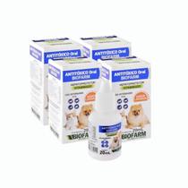 Kit 4 Antitóxico Oral 20ml Hepatoprotetor Vitaminado Biofarm Kit 4 Antitóxico Oral 20ml Hepatoprotetor Vitaminado Biofarm