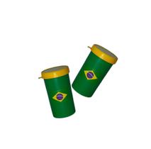 Kit 4 apito de plastico brasil ref:fba0503 Kit 4 apito de plastico brasil ref:fba0503