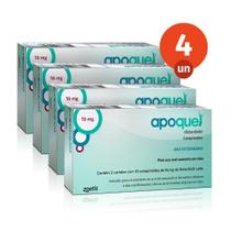 Kit 4 Apoquel 16mg 20 Comprimidos Dermatológico para Cães Zoetis