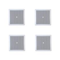 Kit 4 Arandela Coaxial Quadrada 25W 6 Polegadas 6CO1Q - JBL