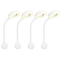 Kit 4 Arandela Para Leitura Led De Cabeceira 5W 3000K Bet70