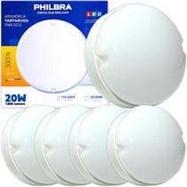 KIT 4 Arandela Tartaruga Sobrepor LED 20W Prova D'água 3000k