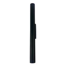 Kit 4 Arandela Tubo Cilindro Aluminio Preto 40cm + Lâmpada Led Branco Quente
