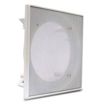 Kit 4 Arandelas 6 Pol Som Ambiente Teto Quadrada S/ Falante