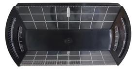 kit 4 arandelas prisma Cor preta uso interno externo resistente praia campo cidade E27 kit 4 arandelas prisma Cor preta uso interno externo resistente praia campo cidade E27
