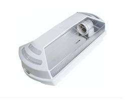 Kit 4 arandelas uso interno e externo cor Branco difusor Prisma E 27