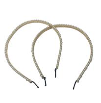 Kit 4 Arcos Tiara Pérola Acessório para Penteados 14cm Kit 4 Arcos Tiara Pérola Acessório para Penteados 14cm