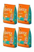 Kit 4 Areia Higiênica Sustentável Gatex Bio Para Gatos Kit 4 Areia Higiênica Sustentável Gatex Bio Para Gatos