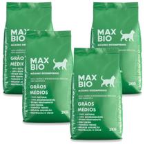 Kit 4 Areia para Gato Biodegradável Mandioca Max Bio 8kg Kit 4 Areia para Gato Biodegradável Mandioca Max Bio 8kg