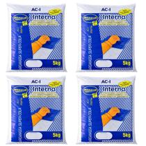 Kit 4 Argamassa Ac1 Interna Super Cola Revestimento 5Kg