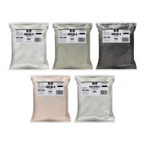 Kit 4 Argilas Rosa Branca Preta Verde e Dolomita Clareadora 200g cada pacote máscara facial skin care