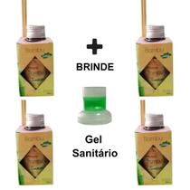 Kit 4 Aromatizador Ambiente 100ml Difusor Palito Luz Aromas Cheirinho Ar Perfumado Vareta - Envio Já