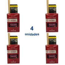 Kit 4 Aromatizador Ambiente Romã e Maçã 280ml Difusor Vareta Senalândia - Envio Já