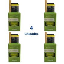 Kit 4 Aromatizador de Ambiente Capim Limão 280ml Difusor Vareta Senalândia - Envio Já