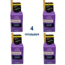 Kit 4 Aromatizador de Ambiente Lavanda 280ml Difusor de Aromas Vareta Cheiroso Senalândia - Envio Já