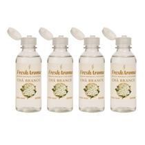 Kit 4 Aromatizador Perfumado Chá Branco 100ml Kit 4 Aromatizador Perfumado Chá Branco 100ml