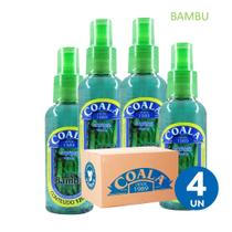 Kit 4 Aromatizante Odorizante Perfumado de Ambientes Home Spray Bambu Coala 120ml