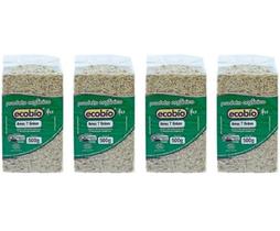 Kit 4 - Arroz Orgânico Ecobio 7 Grãos Não Transgênico 2 Kg