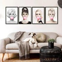 Kit 4 Artistas Bubble Gum Rosa 24X18Cm