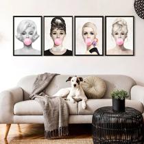 Kit 4 Artistas Bubble Gum Rosa 33x24cm