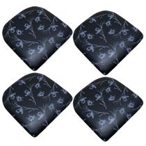 Kit 4 Assento Avulso Almofada Macia Estofado Acolchoado para Cadeira Retangular Kit 4 Assento Avulso Almofada Macia Estofado Acolchoado para Cadeira Retangular