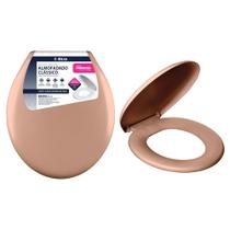 Kit 4 Assento Sanitário Marrom Almofadado Fofinho Tampa Vaso