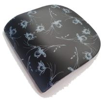 Kit 4 Assentos Cadeira 40cm Anatômico Moveraço Preto Floral Kit 4 Assentos Cadeira 40cm Anatômico Moveraço Preto Floral