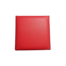 KIT 4 Assentos Estofados 30cm Para Banco/Banqueta Cor:Vermelho